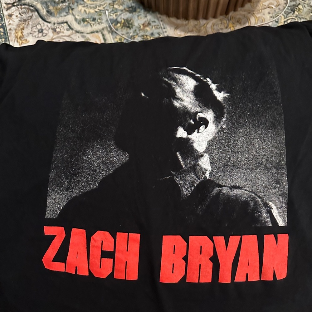 Zach Bryan Black Graphic T-Shirt